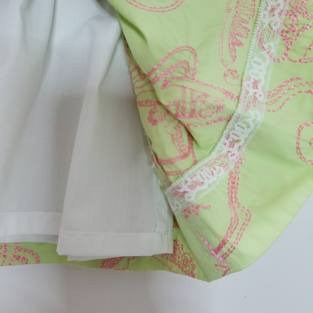 Lilly Pulitzer Vintage White Label Staci Shift Dress Pistachio Monkey Business 4 - Picture 11 of 14